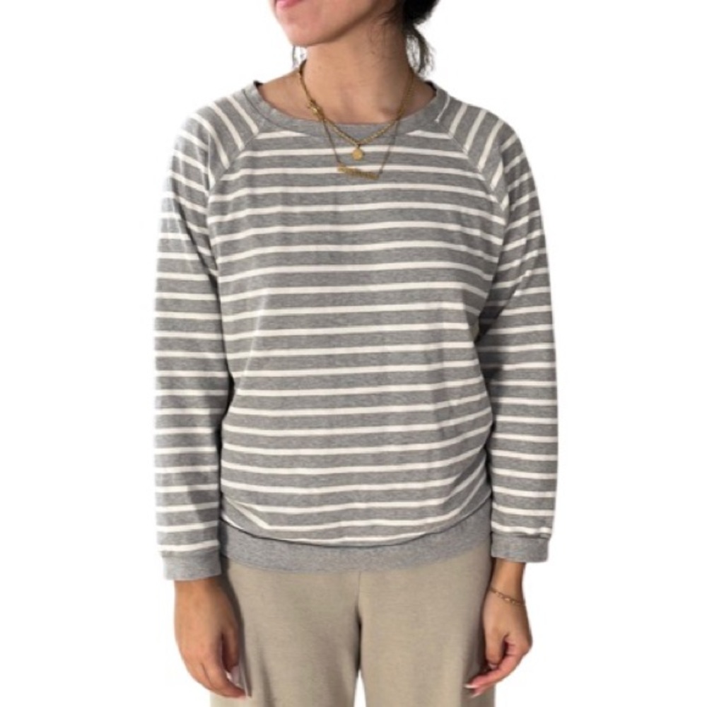 Ganni striped sweater